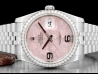Rolex|Datejust 36 Jubilee Crownclasp Pink Floral Dial Diamonds Bezel |116244